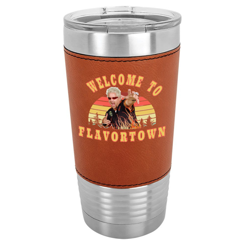 New Guy Fieri Fans Flavortown Classic Leatherette Tumbler | Artistshot