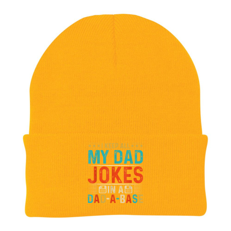 Mens Daddy Shirt. Dad Jokes Dad A Base Database Fathers Day T Shirt Beanie by BrandalynSaetern | Artistshot