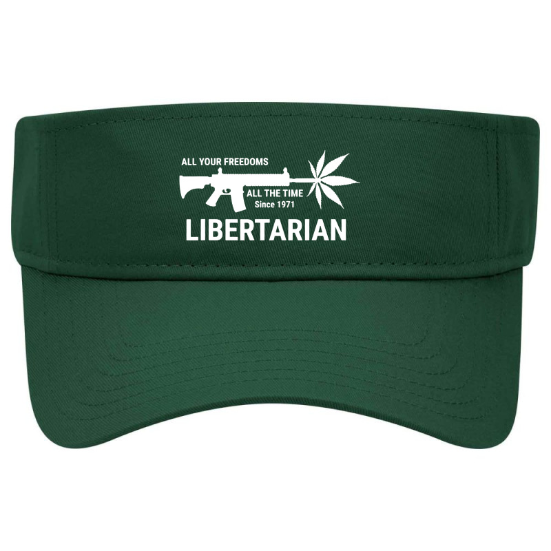 Libertarian Visor Hat | Artistshot