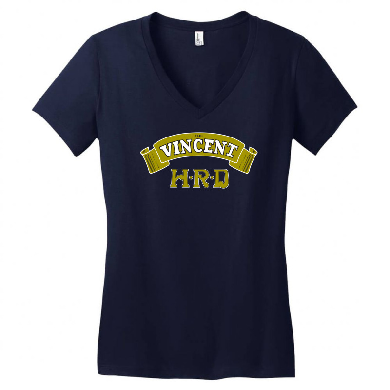 Vincent Hrd Style Motorcycle Women's V-Neck T-Shirt by irvandwi2 | Artistshot