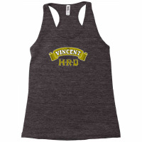 Vincent Hrd Style Motorcycle Racerback Tank | Artistshot