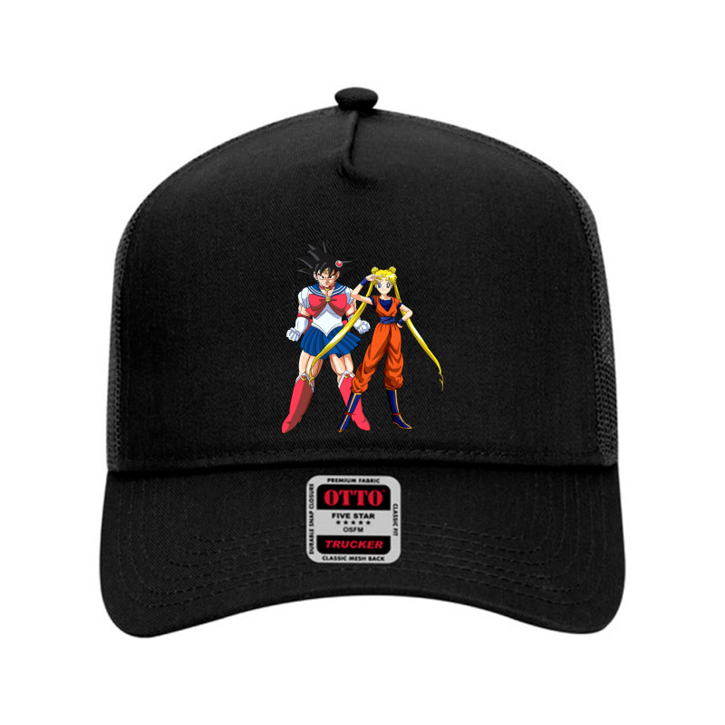 Goku X Serena Mesh Back Trucker Hat by qimanariski | Artistshot