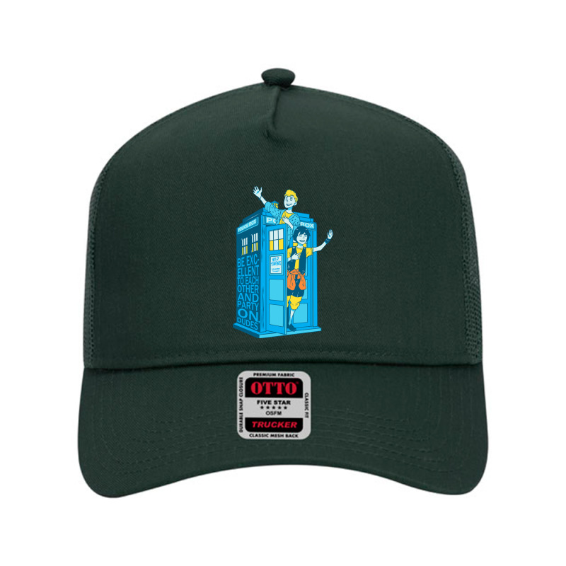 Most Excellent Time Travellers Mesh Back Trucker Hat by nhan0105 | Artistshot