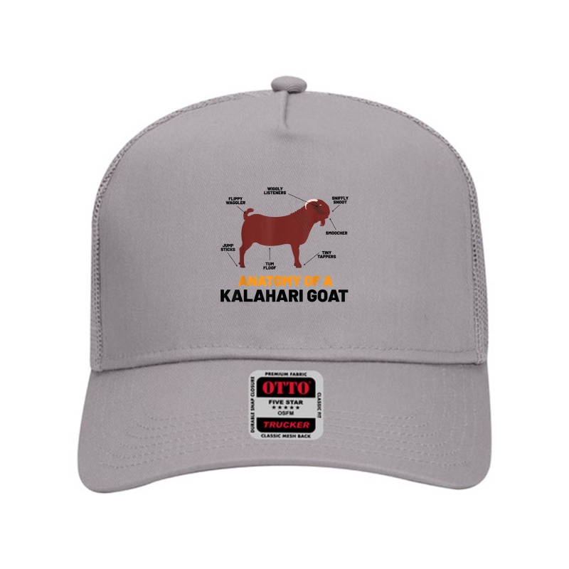 Goat Lovers Clothing Pet Meme Animal Pun Funny Kalahari Goat Mesh Back Trucker Hat by PhoebeHaggett | Artistshot