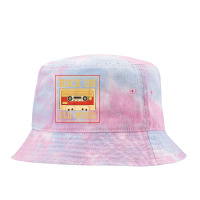 Vintage Retro Rock On Old Music Cassette Tape T Shirt Tie Dyed Bucket Hat | Artistshot