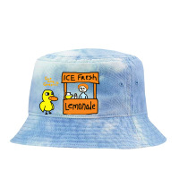 Duck At The Lemonade Stand Tie Dyed Bucket Hat | Artistshot