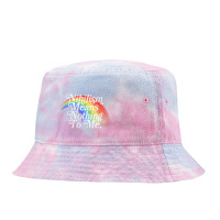 Nihilism Means Nothing To Me, Vintage Style Faded Rainbow Design Tie Dyed Bucket Hat | Artistshot