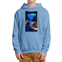 Anime Girl Lying On The Bad Urban Pullover Hoodie | Artistshot