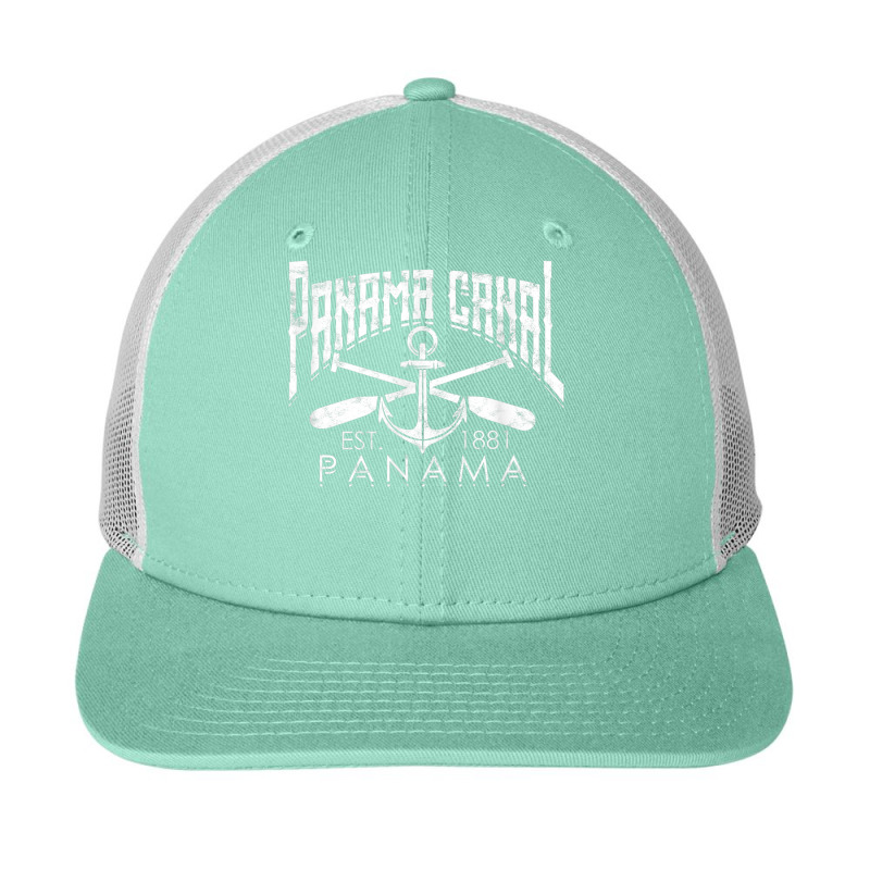 Panama Canal   Central America Pacific Ocean Traveling Beach T Shirt Snapback Trucker Cap by RosalbaIncorvaia | Artistshot