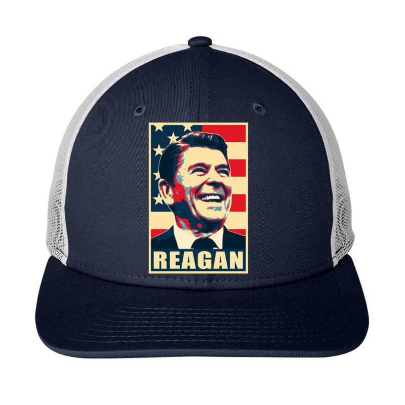 Ronald Reagan Snapback Trucker Cap by tomorrowsproblems | Artistshot