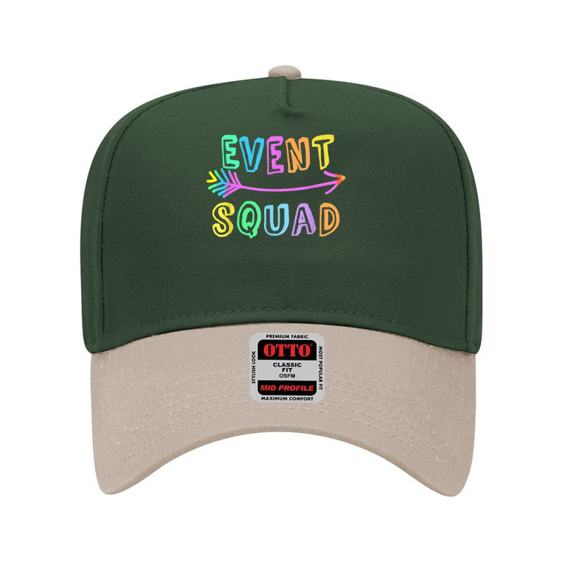 Event Squad Convention Planning Team Party Management Staff T Shirt Adjustable Baseball Cap by mantewipuortog | Artistshot