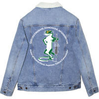 Fob Ghecko Jsoc Task Force Team Unisex Sherpa-lined Denim Jacket | Artistshot