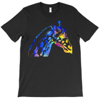 Giraffe Lover T  Shirtgiraffe Lover With Beautiful Color T  Shirt T-shirt | Artistshot