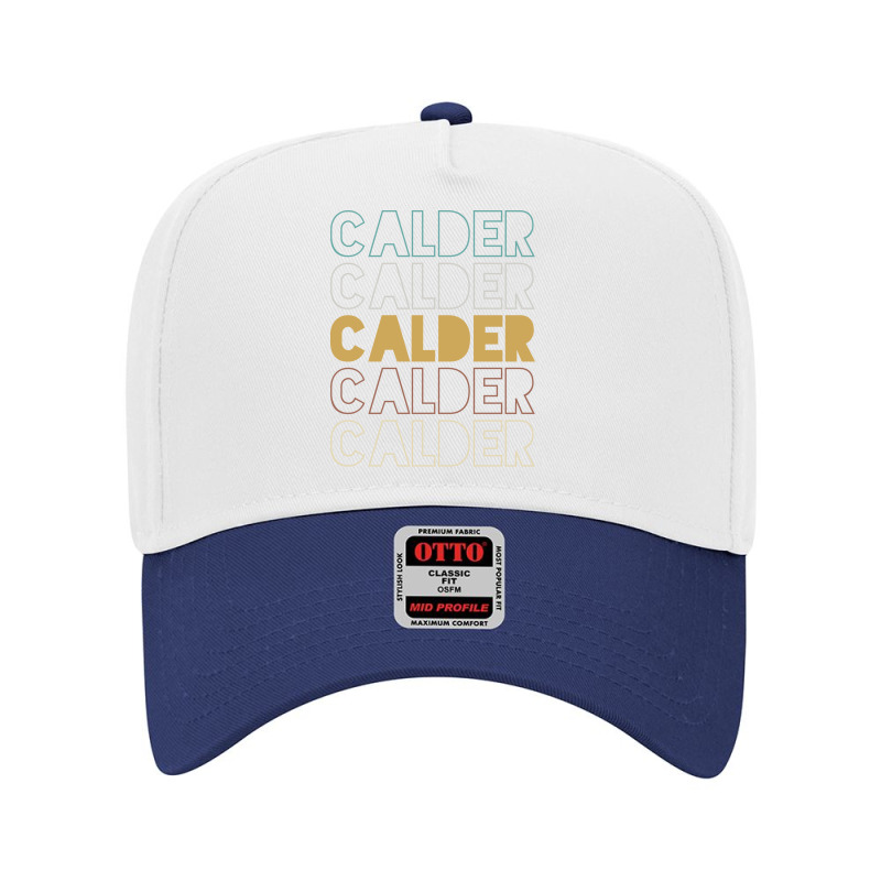 Calder Calder Calder Calder Calder Adjustable Baseball Cap by Topseller | Artistshot