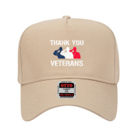 Thank You Veterans Day Salute Military Appreciation Soldiers Sweatshir Adjustable Baseball Cap | Artistshot