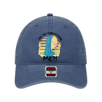 Vintage Photographic  90s Cartoons Design Character Dyed Cap | Artistshot