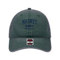 Magnet Nebraska Ne Vintage Athletic Sports Design T Shirt Dyed Cap | Artistshot