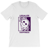 Legalize Happiness 420 Funny Weed Lover Gift Cannabis Smoker Marijuana T-shirt | Artistshot