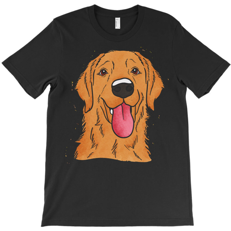 Golden Retriever T Shirt Happy Golden T-shirt | Artistshot