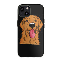 Golden Retriever T Shirt Happy Golden Iphone 13 Case | Artistshot