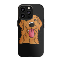 Golden Retriever T Shirt Happy Golden Iphone 13 Pro Case | Artistshot