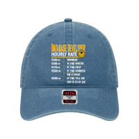 Database Engineer Hourly Rate   Funny Database Administrator T Shirt Dyed Cap | Artistshot