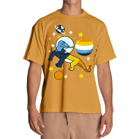 Komodo Dragon Astronaut Aroace Urban Heavy T-shirt | Artistshot