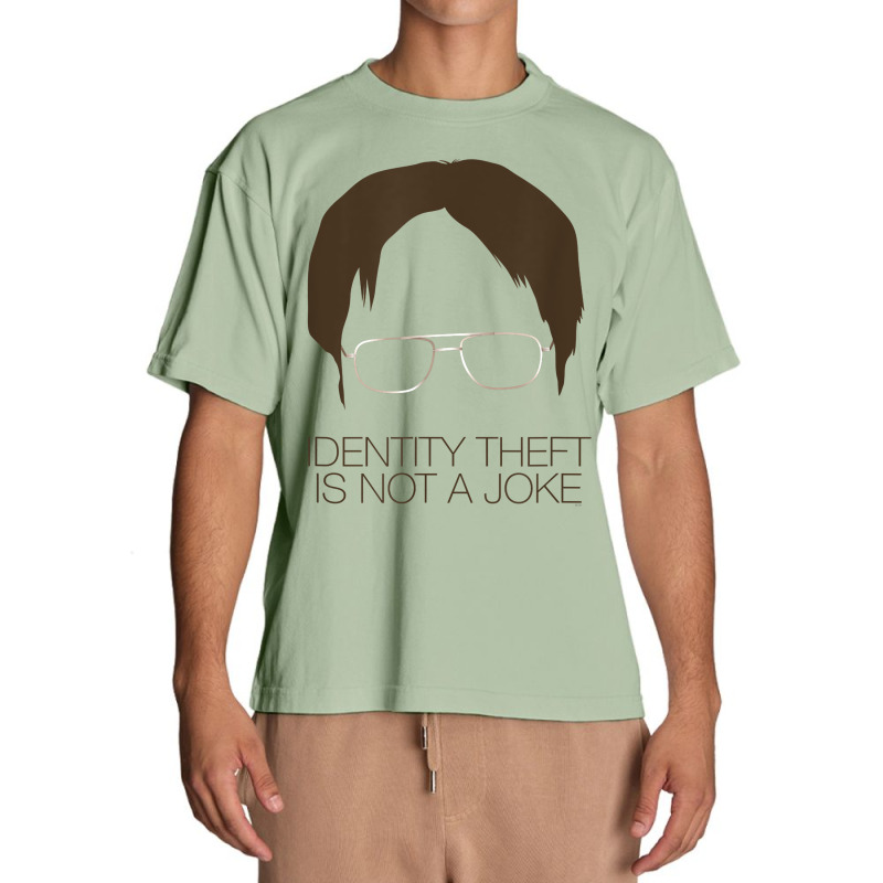 The Office Identity Theft Is Not A Joke T Shirt Urban Heavy T-shirt | Artistshot