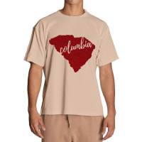 Columbia, Sc Garnet Glitter Urban Heavy T-shirt | Artistshot