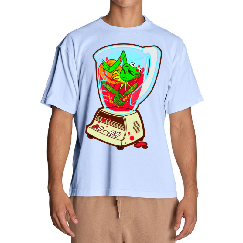 Frog In A Blender Urban Heavy T-shirt by Kenruhaea79 | Artistshot