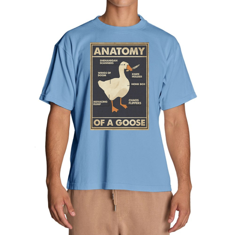 Anatomy Of A Goose, Anatomy, A Goose, Anatomy Of A Goose Vintage, Anat Urban Heavy T-shirt | Artistshot