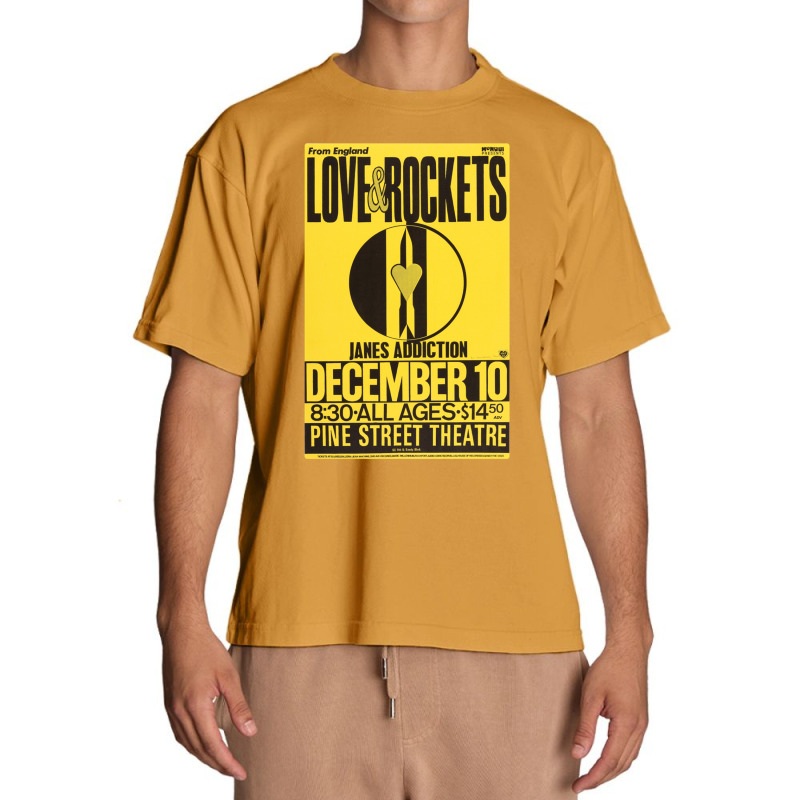 For Mens Womens Love And Rockets Jane_s Addiction Music Vintage Retro Urban Heavy T-shirt by cm-arts | Artistshot