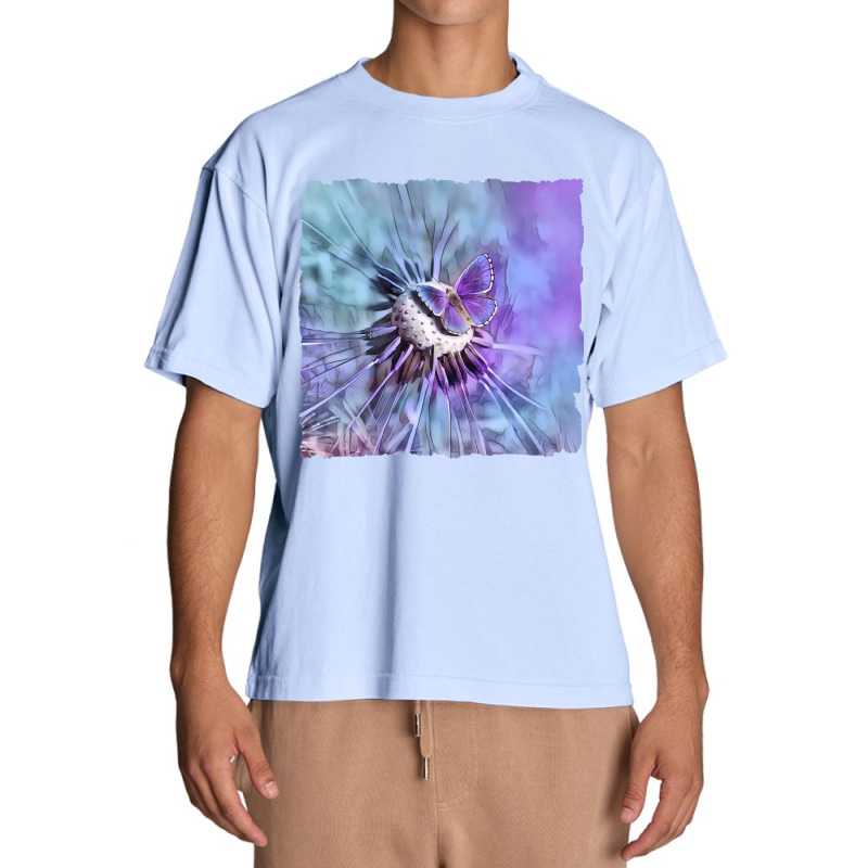 Butterfly In Spring Colors, Butterfly In Spring, Butterfly Spring, But Urban Heavy T-shirt by SHOPTTTTR5 | Artistshot