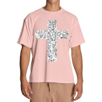 Diamond Cross Gemstone Crucifix Christianity Jesus Urban Heavy T-shirt | Artistshot