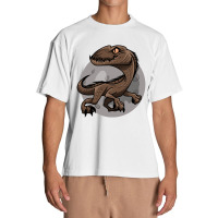 Dinosaurs On The Moon, Dinosaurs In The Moon Desert, Dinosaurs Desert, Urban Heavy T-shirt | Artistshot