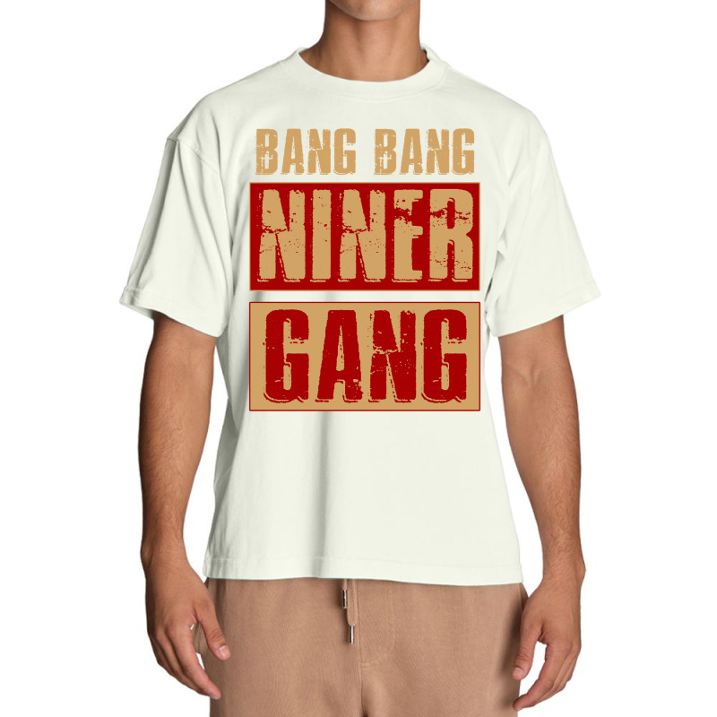 Bang Bang Niner Gang Football Cool Long Sleeve Urban Heavy T-shirt | Artistshot