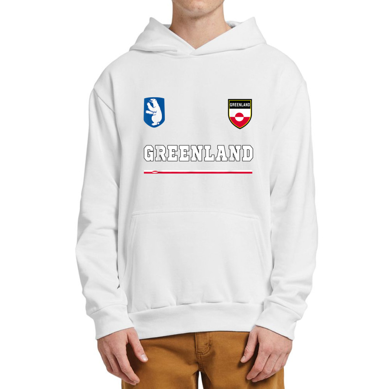 Greenland Sportsoccer Jersey Tee Flag Football Nuuk T Shirt Urban Pullover Hoodie | Artistshot