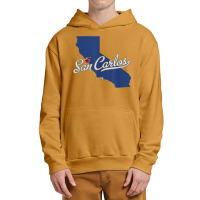 San Carlos California San Diego Ca Map Urban Pullover Hoodie | Artistshot