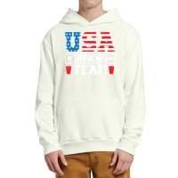 Usa Drinking Team Funny Drinking Beer Lover Urban Pullover Hoodie | Artistshot