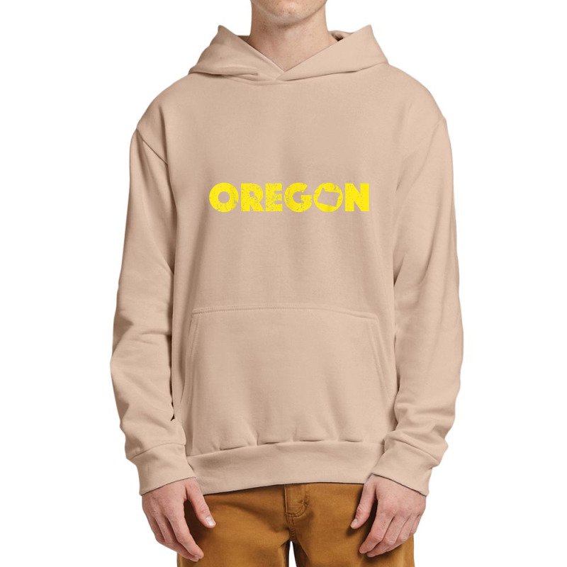 Home State Of Oregon Pride Eugene Or Green & Yellow S500072 Urban Pullover Hoodie by cm-arts | Artistshot