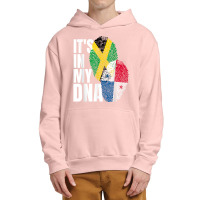 Panamanian And Jamaican Mix Dna Flag Heritage Urban Pullover Hoodie | Artistshot