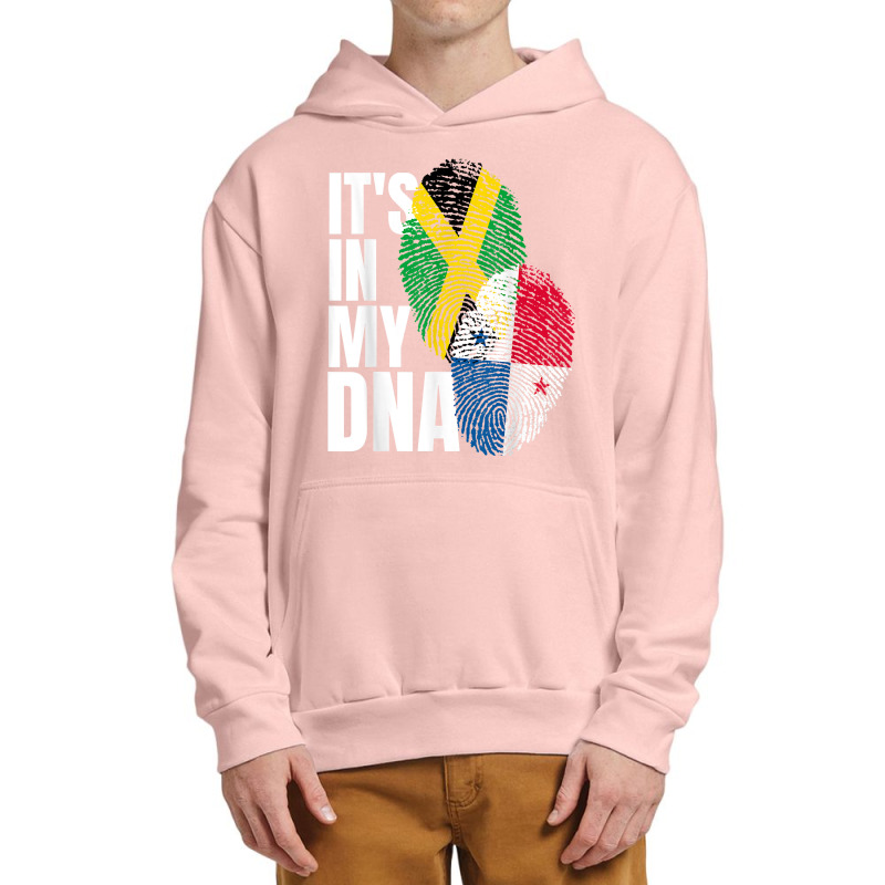 Panamanian And Jamaican Mix Dna Flag Heritage Urban Pullover Hoodie by ToraHernton | Artistshot