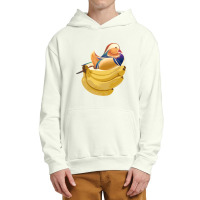 Banana Duck-coofc Urban Pullover Hoodie | Artistshot