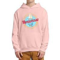 Monterosso Cinque Terre La Spezia Retro Italy Vintage Raglan Baseball Urban Pullover Hoodie | Artistshot