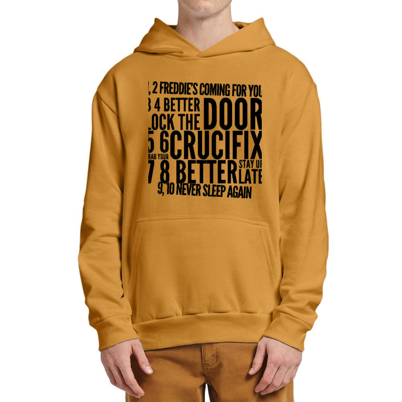 Freddys Coming For You Urban Pullover Hoodie | Artistshot