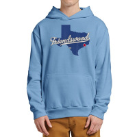 Friendswood Texas Tx Map Urban Pullover Hoodie | Artistshot