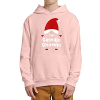 Castillo Gnome Christmas Pajama   Castillo Surname Gnome Urban Pullover Hoodie | Artistshot