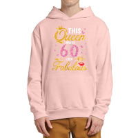 Womens 60 Years Old Gifts 60 & Fabulous Since 1962 60th Birthday Tank Urban Pullover Hoodie | Artistshot