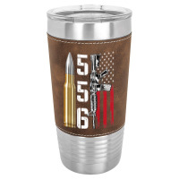 Ar-15 American Flag, Ar15 Rifle Sling Gift Gun Owner Back Leatherette Tumbler | Artistshot