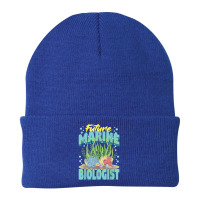 Future Marine Biologist Ocean Life Marine Biology Student Beanie | Artistshot